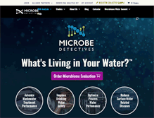 Tablet Screenshot of microbedetectives.com